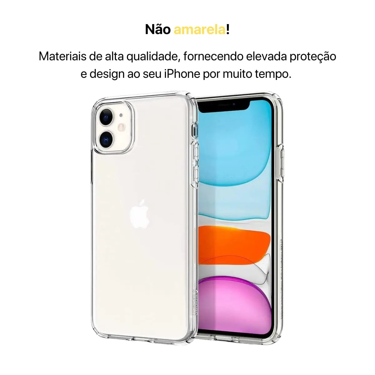 Capa Space Transparente IPhone 7G/ 8G/ Xs/XR/11/ 12/ 13/ 14Pro Max