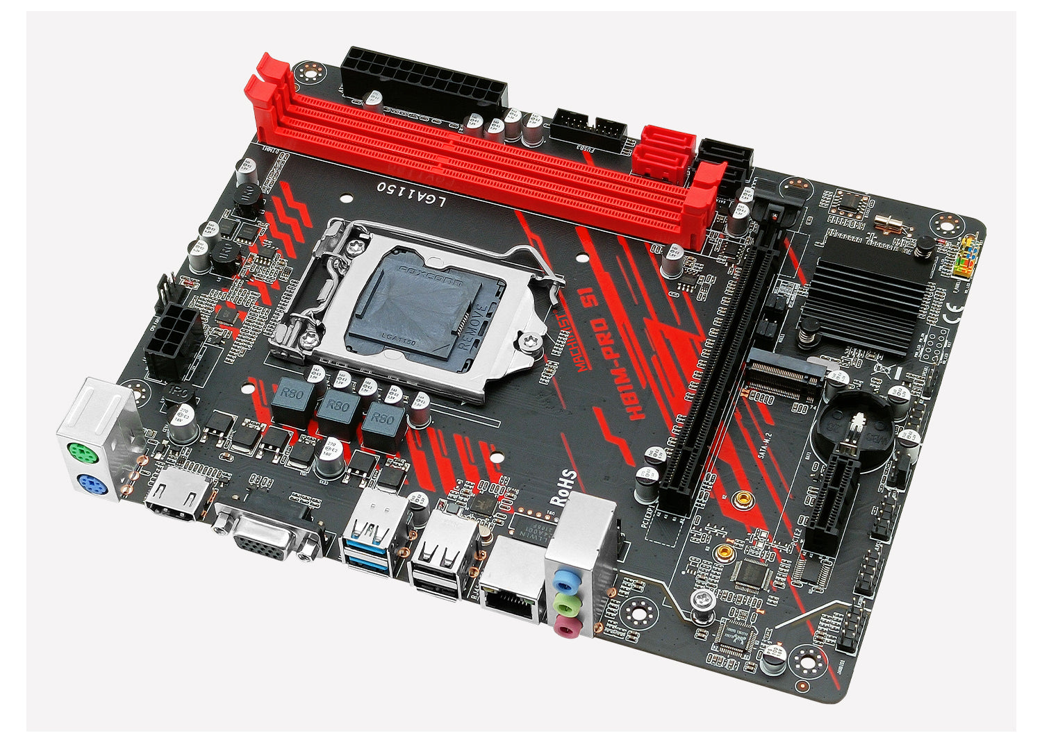 Placa mãe suporta core i7 DDR3 SATA 3.0