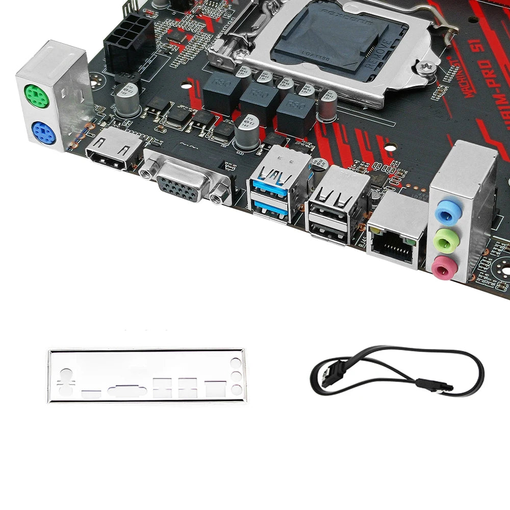 Placa mãe suporta core i7 DDR3 SATA 3.0