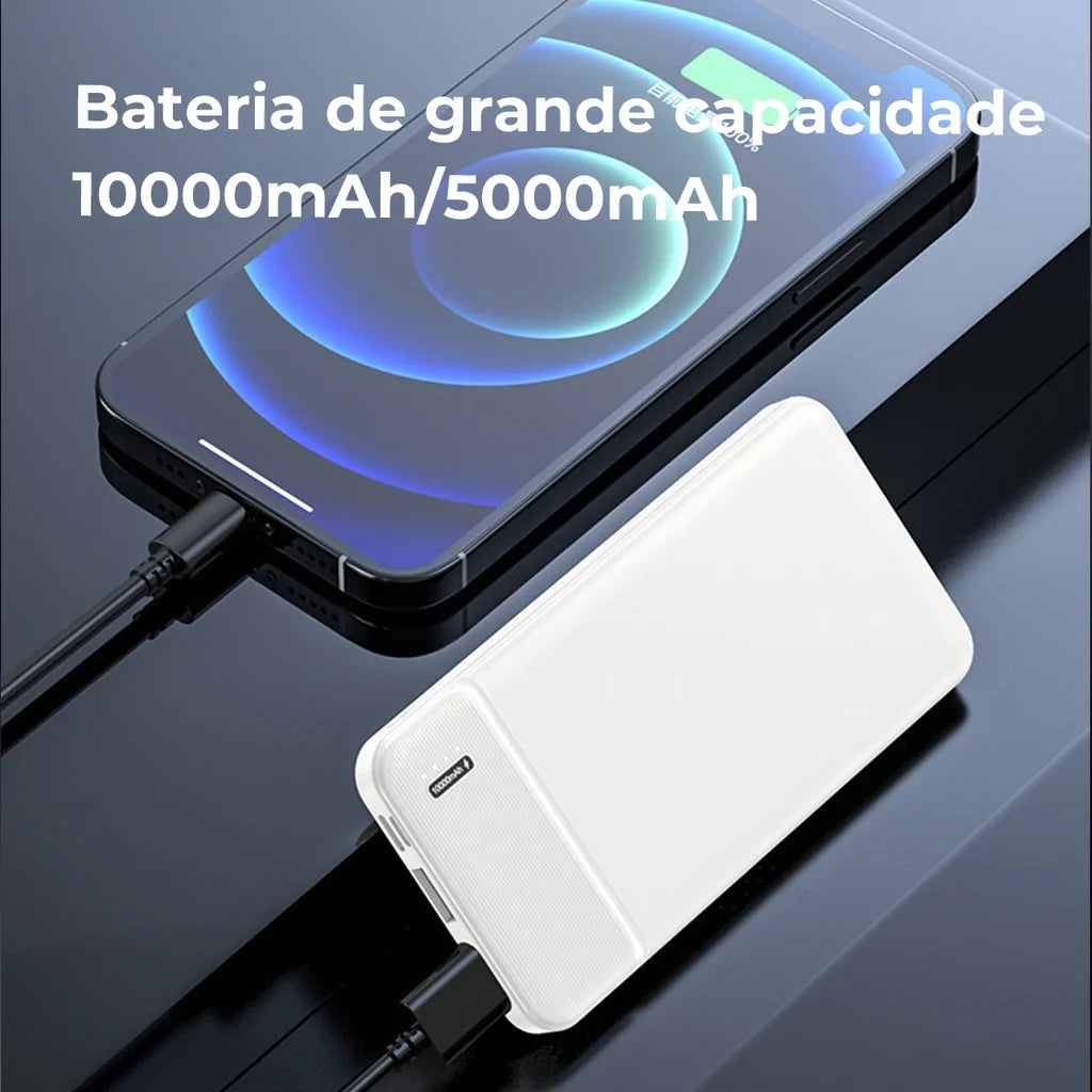 Power Bank Portable Charger Mobile Phone External Battery 10000mAh 5000mAh with USB Practical Economic Free Shipping