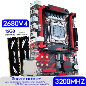 Placa mãe - CPU LGA - Processador DDR4 16gb