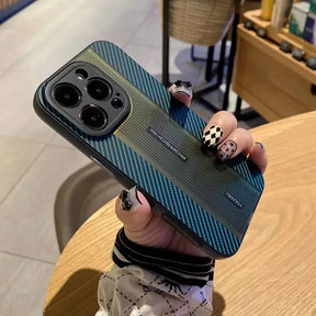 Case Carbon Fiber Luxury - para IPhone