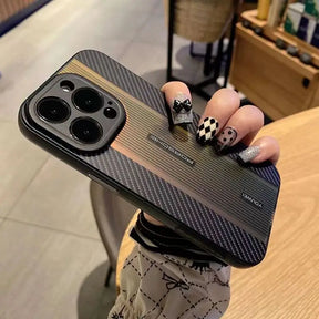 Case Carbon Fiber Luxury - para IPhone