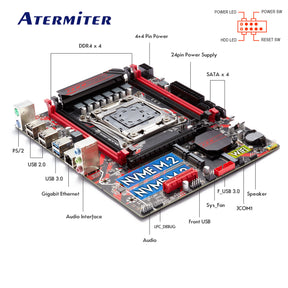 Placa mãe - CPU LGA - Processador DDR4 16gb